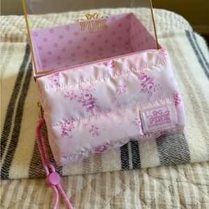 PINK × LoveShackFancy Makeup Bag